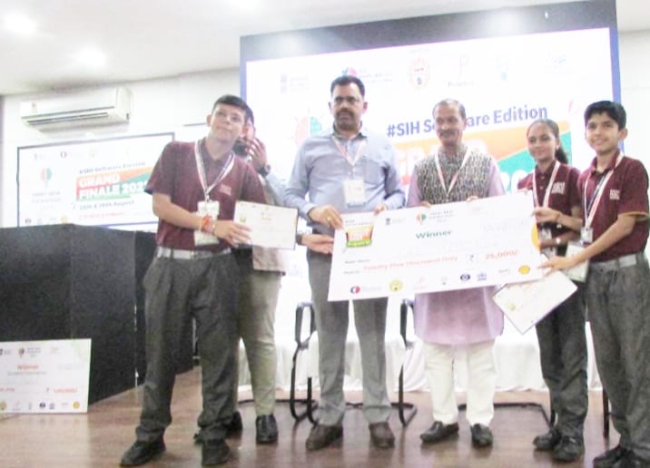 Winner-Smart India Hackathon Juniors Grand Finale 2022