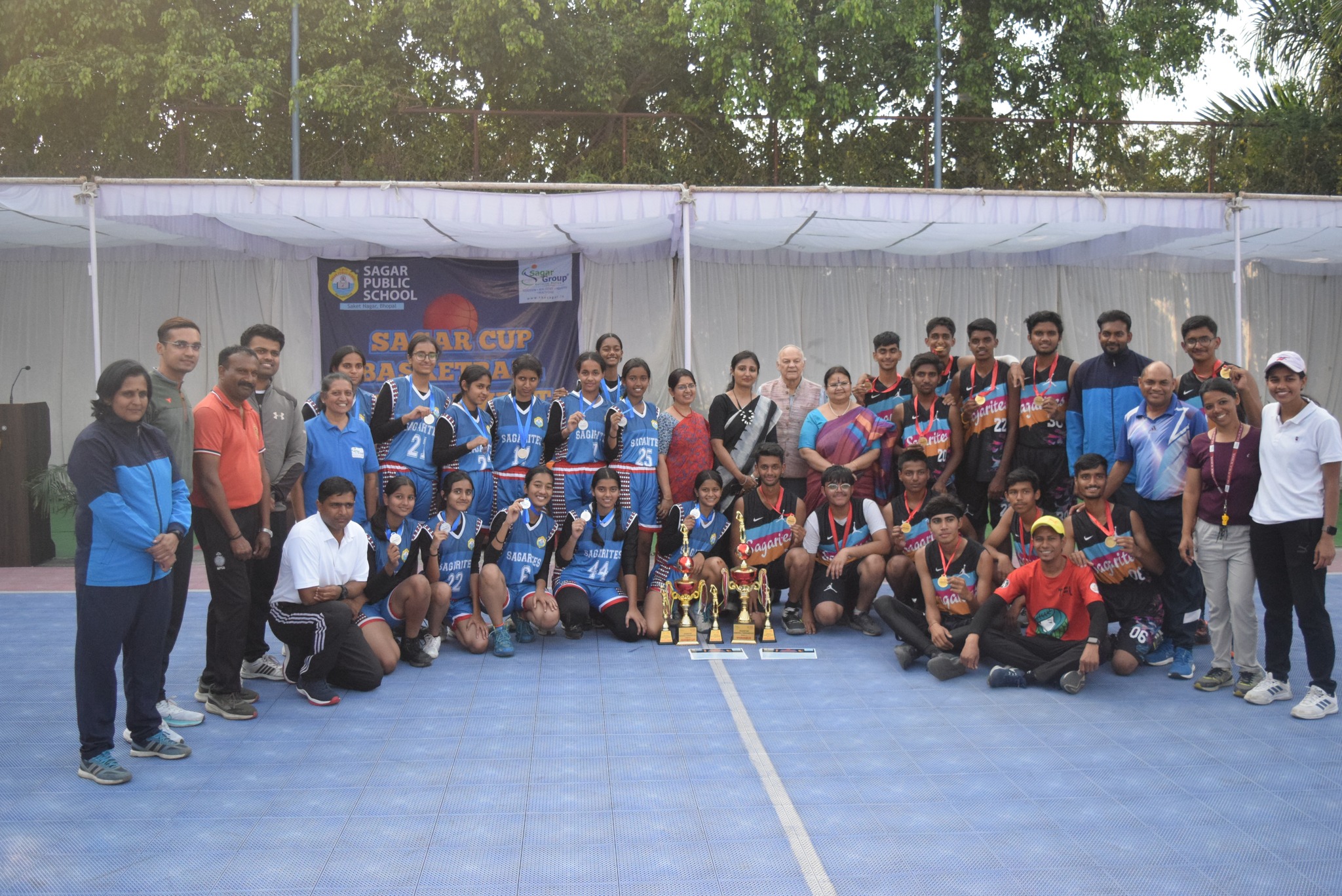 Inter School Sagar Cup Basketball Tournament